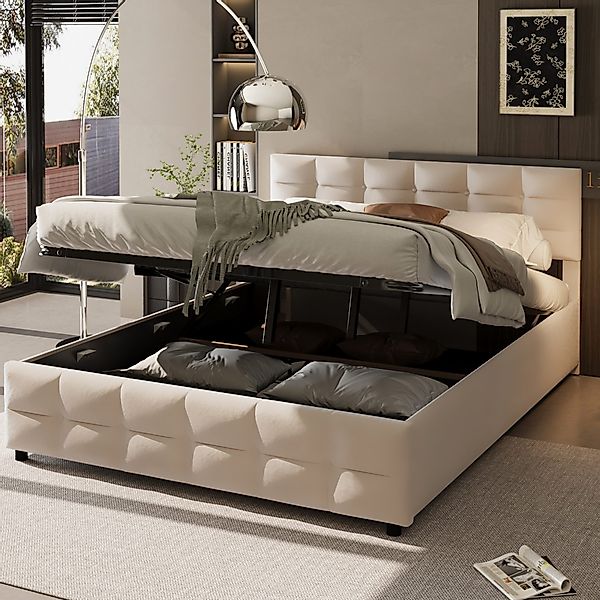 STILVORA Polsterbett 180x200 Bettgestell mit Matratze,Jugendbett günstig online kaufen