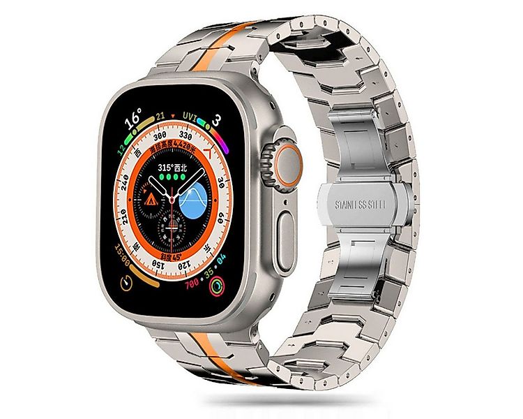 TECH PROTECT Smartwatch-Armband, Elegantes Edelstahlarmband mit sicherem Ve günstig online kaufen