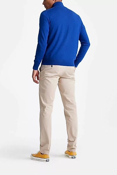 King Essentials The Michael Half Zip Pull Merino Royal Blau - Größe L günstig online kaufen