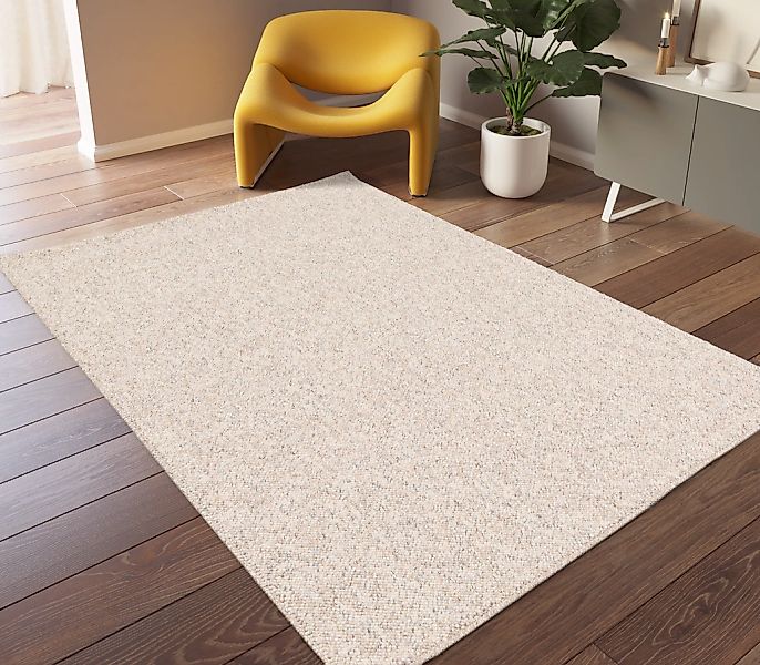 Primaflor-Ideen in Textil Teppich "Teppich LINO, Made in Belgium" rechtecki günstig online kaufen