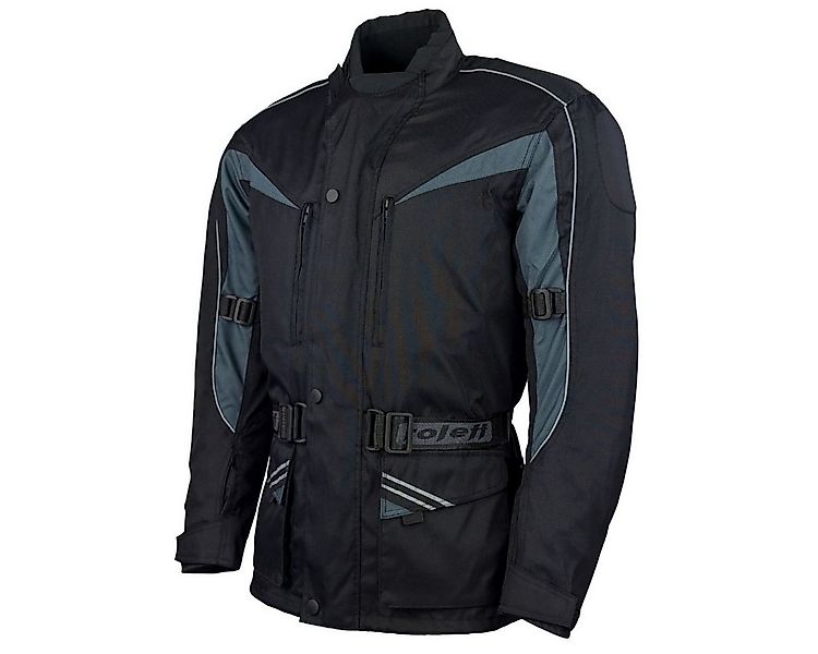 roleff Motorradjacke RO10003 - Schwarz/Grau, wasserdicht, atmungsaktiv & mi günstig online kaufen