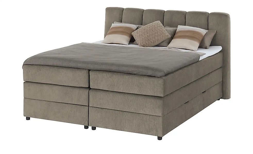 Boxspringbett mit Bettkasten Claire ¦ braun ¦ Maße (cm): B: 196 H: 115 Bett günstig online kaufen