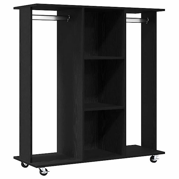 vidaXL Stoffschrank Kleiderschrank Schwarze Eiche 102 günstig online kaufen