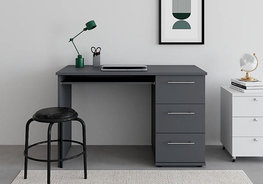 VOGL Möbelfabrik Schreibtisch "Tobi, wahlweise mit 3 Schubkästen oder 1 Sch günstig online kaufen