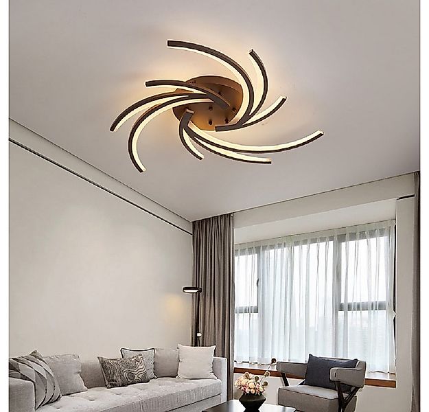 Eurotondisplay LED Deckenleuchte LED Deckenleuchte 2042 Fernbedienung Licht günstig online kaufen