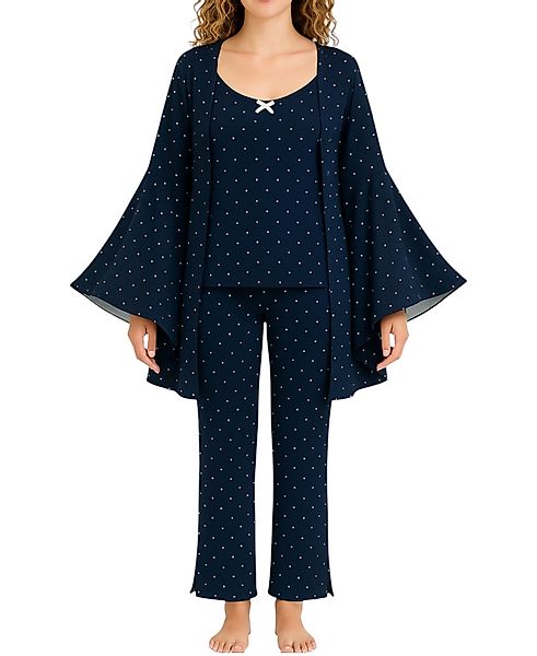 fashionshowcase Pyjama Damen 3-teiliges Set - günstig online kaufen