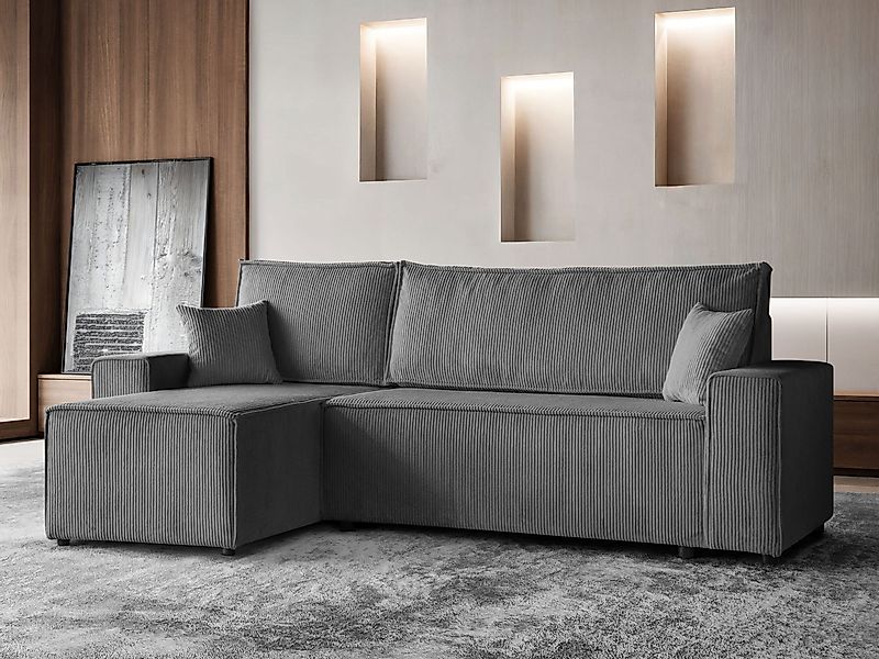 Beautysofa Ecksofa im Cordstoff HEKTOR, mit günstig online kaufen