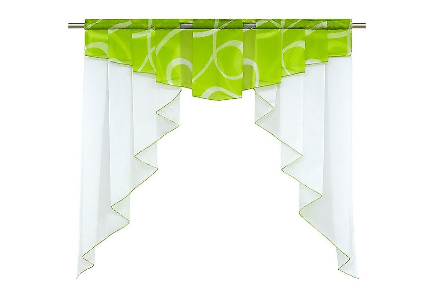 Delien Raffrollo Alice, mit Stangendurchzug, Kurzgardinen Kleinfenster Sche günstig online kaufen