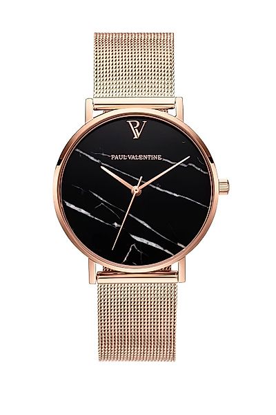 Paul Valentine Quarzuhr BLACK MARBLE ROSE günstig online kaufen