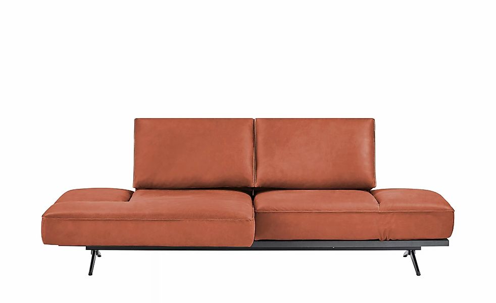 KOINOR Liegensofa  Phoenix ¦ orange ¦ Maße (cm): B: 240 H: 87 T: 132.0 Pols günstig online kaufen