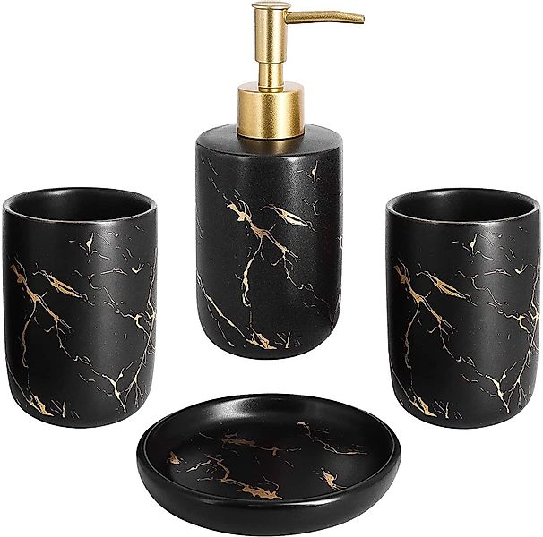zggzerg Badezimmer-Set zggzerg Edles Bad Accessoires günstig online kaufen