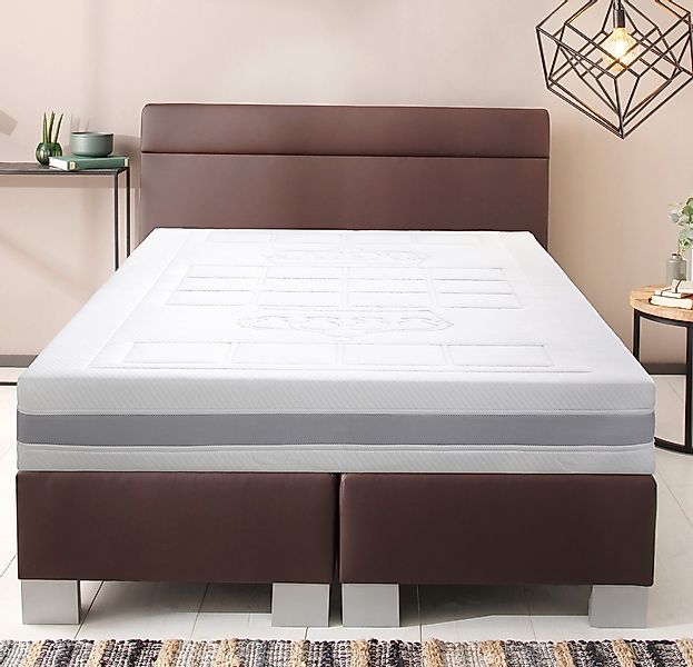 Malie Taschenfederkernmatratze "Königin", 24 cm hoch, 1000 Federn, (1 St.), günstig online kaufen