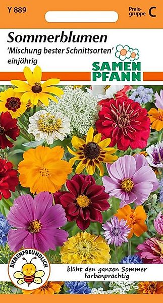 SAMEN PFANN Blumensamen Sommerblumenmischung - Blumenmischung Saatgut Samen günstig online kaufen