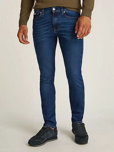 Calvin Klein Jeans Slim-fit-Jeans SLIM TAPER Coinpocket, Logostickerei günstig online kaufen