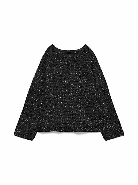 Vero Moda Strickpullover "VMLEILANI STITCH LS BOATNECK PULLOVER" günstig online kaufen