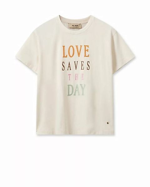 Mos Mosh T-Shirt Damen T-Shirt LOVE SAVES THE DAY Regular Fit (1-tlg) günstig online kaufen