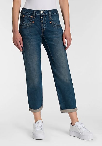 Herrlicher 7/8-Jeans "Shyra Tap Organic Denim", mit Abnähern günstig online kaufen