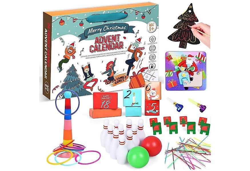 LuxusKollektion Spielzeug-Adventskalender Adventskalender Familienspiel 202 günstig online kaufen