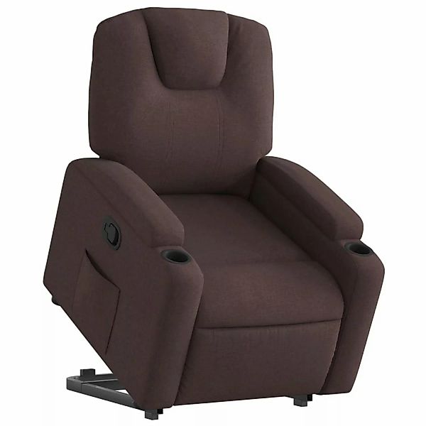 vidaXL Relaxsessel mit Aufstehhilfe Dunkelbraun Stoff Modell 19 günstig online kaufen