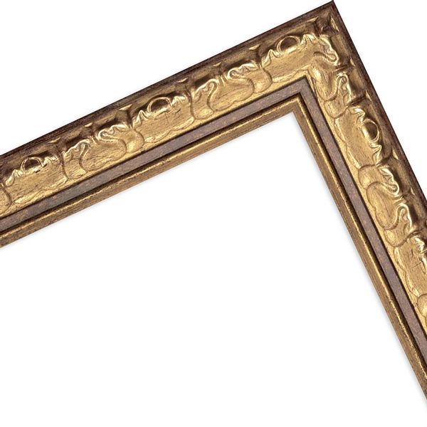 WANDStyle Bilderrahmen H215, Gold, aus Massivholz günstig online kaufen