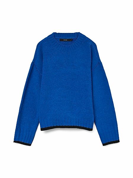 Vero Moda Strickpullover "VMSHADOW LS O-NECK PULLOVER BOO" günstig online kaufen