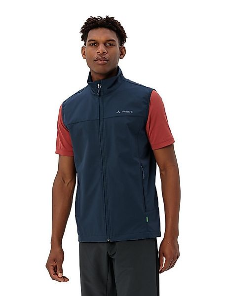 VAUDE Softshellweste MEN'S HURRICANE VEST III aus Polyester, schmale Schnit günstig online kaufen