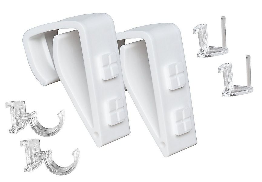 dekohaken24.de Klemmhalter für Gardinenstangen Fensterhaken/Dekohaken/Fenst günstig online kaufen