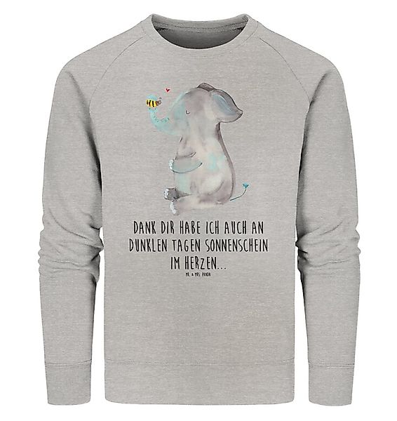 Mr. & Mrs. Panda Longpullover Größe XL Elefant Biene - Heather Grey - Gesch günstig online kaufen