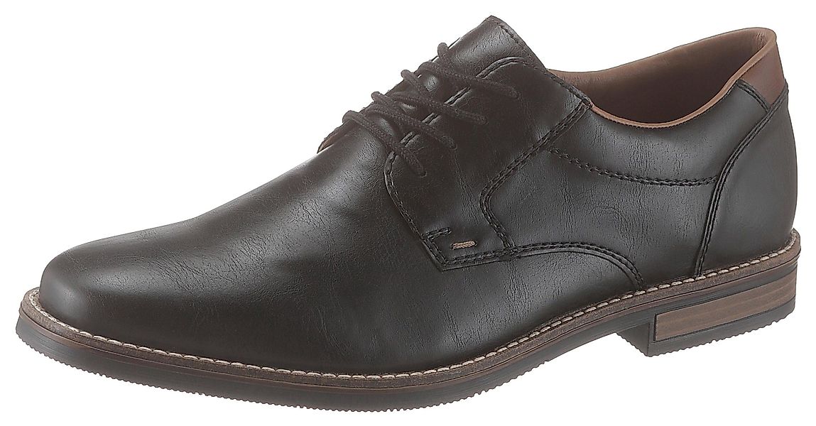 Rieker Schnürschuh mit modischen Ziernähten, Freizeitschuh, günstig online kaufen