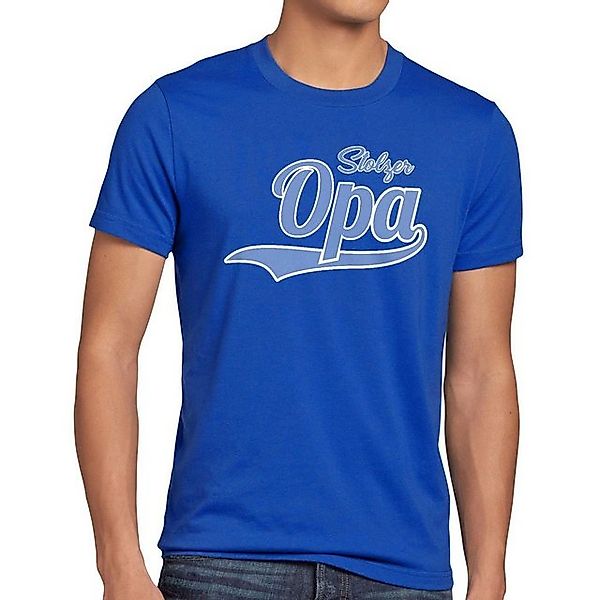 style3 T-Shirt Stolzer Opa Großvater Fun Funshirt Spruch Spruchshirt Großva günstig online kaufen