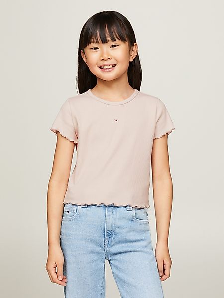 Tommy Hilfiger T-Shirt ESSENTIAL RIB TOP günstig online kaufen