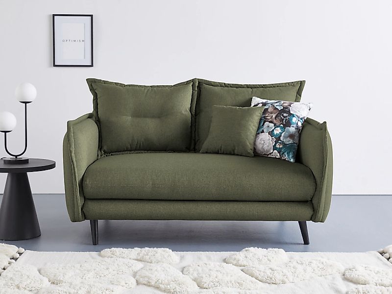 Home affaire 2-Sitzer "Lazio" inklusive 1 Stk. Wende- und 1 Stk. Zierkissen günstig online kaufen