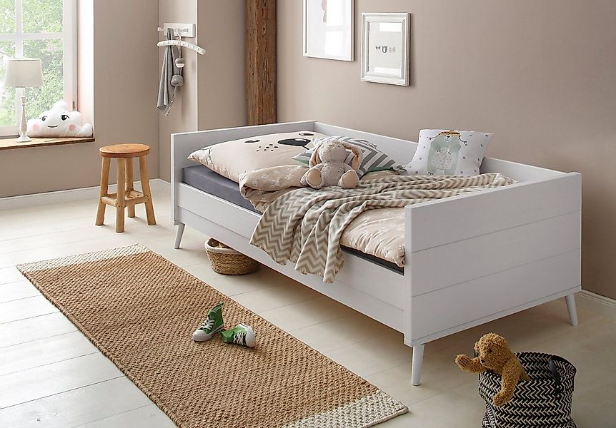 OTTO home Jugendbett Ellen, aus massivem Kiefernholz, in 2 verschiedenen Fa günstig online kaufen