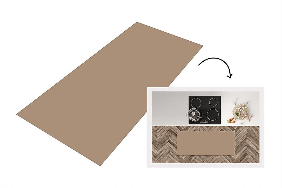 MuchoWow Küchenläufer Bäckereibraun - Interieur - günstig online kaufen