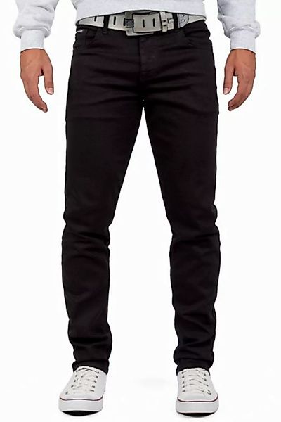 Cipo & Baxx Slim-fit-Jeans Casual Hose BA-CD533 Schwarz W29/L32 (1-tlg) mit günstig online kaufen