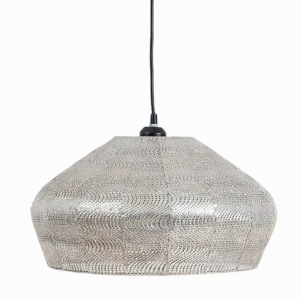 Deckenlampe 42 X 42 X 27,5 Cm Metall Silber günstig online kaufen