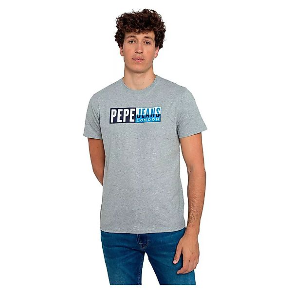 Pepe Jeans Gelu Kurzärmeliges T-shirt S Grey Marl günstig online kaufen