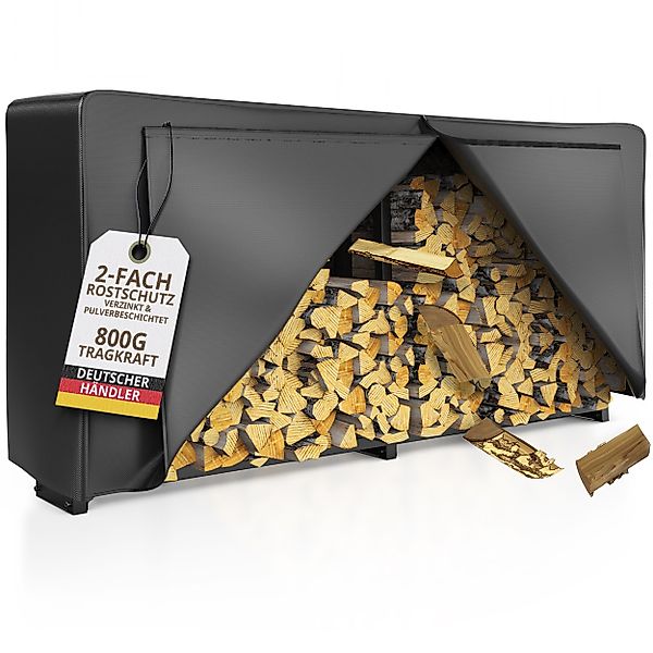 LAWA Living and Lifestyle Kaminholzregal außen günstig online kaufen