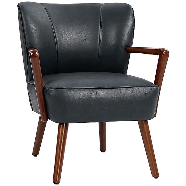 HOMCOM Relaxsessel Loungesessel mit gepolsterte Sitzfläche günstig online kaufen