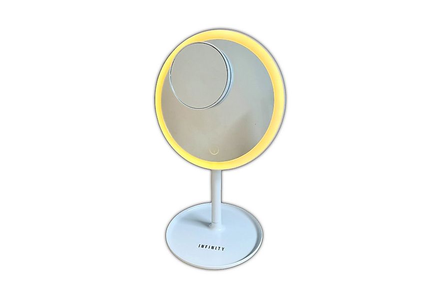 HAC24 Kosmetikspiegel Akku Schminkspiegel Spiegel Beleuchtet (1-St), ⌀ 17,4 günstig online kaufen