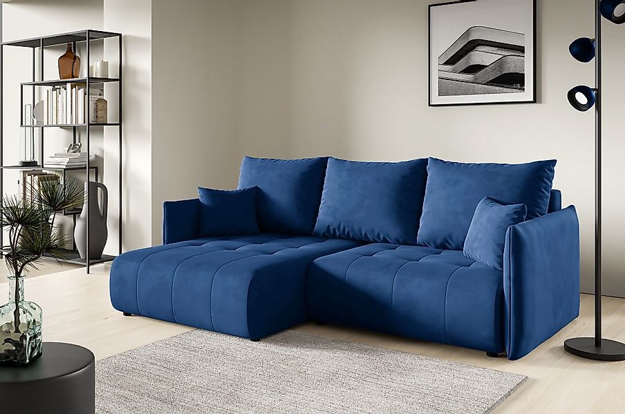 Fun Möbel Ecksofa Schlafsofa Sofa CANIO günstig online kaufen