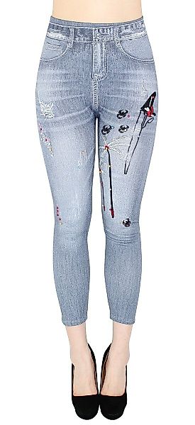 dy_mode 7/8-Leggings Bequemer Damen Capri Jeggings günstig online kaufen
