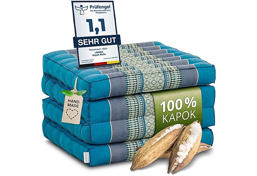 Klappmatratze Faltmatratze 50 cm breit (Classic) - 200x50x8cm, livasia, Kap günstig online kaufen