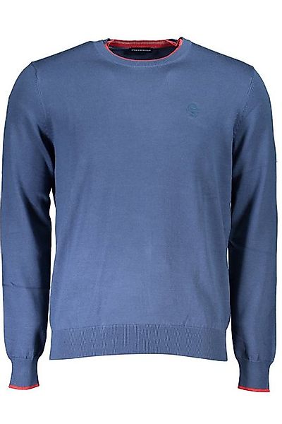 North Sails Strickpullover Herren Pullover Blau – Bio-Baumwolle, Rundhals, günstig online kaufen