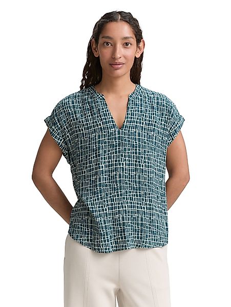 TOM TAILOR Kurzarmbluse im Loose Fit günstig online kaufen