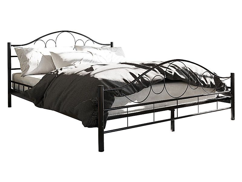 MIRJAN24 Metallbett Noremi (Bettgestell mit Lattenrost), Rahmen aus Metall günstig online kaufen
