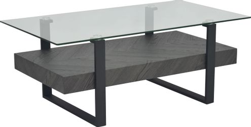 HELA Couchtisch "KONRAD" 1 Stk. tlg. Couchtisch; Ablageboden; Glasplatte; K günstig online kaufen