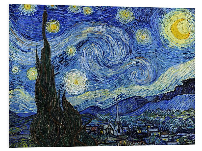 Posterlounge Poster Vincent van Gogh, Sternennacht, günstig online kaufen