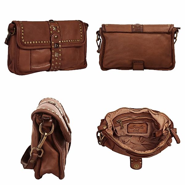 Samantha Look Henkeltasche echt Leder, Made in Italy günstig online kaufen