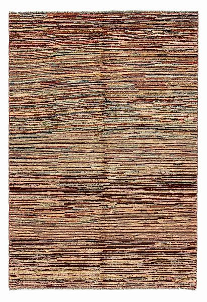 morgenland Wollteppich »Streifen Multicolore 168 x 116 cm«, rechteckig günstig online kaufen